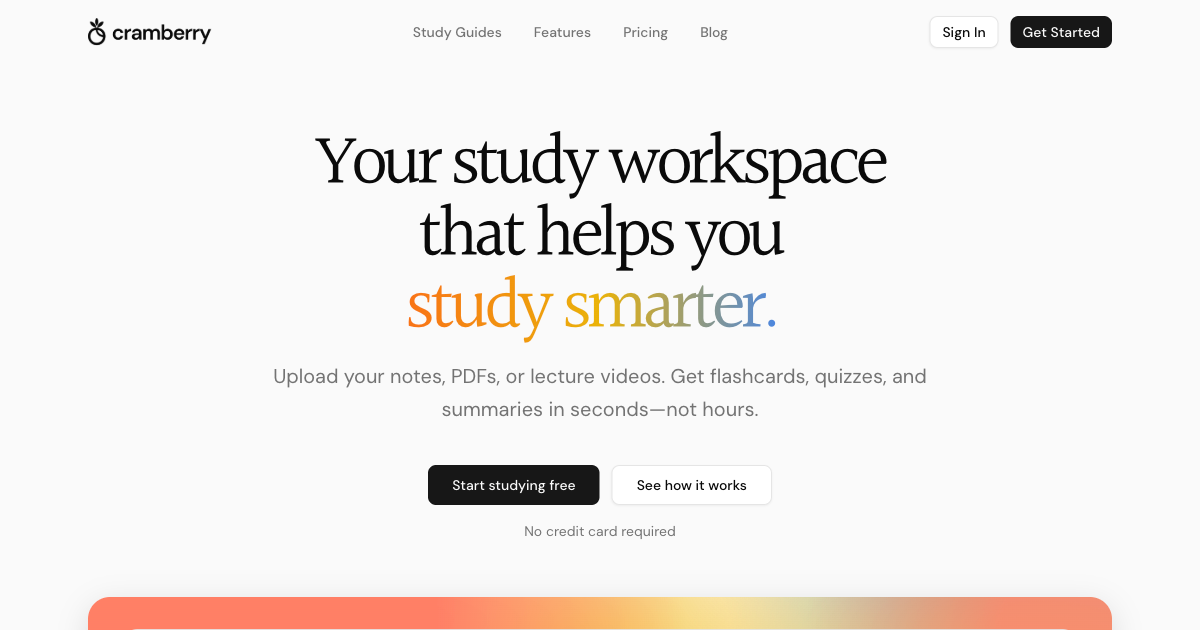 AI Study Tool | Turn Notes into Flashcards, Quizzes & Summaries